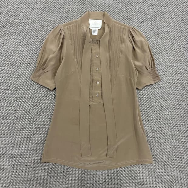 Madison Marcus 실크 블라우스 v3230