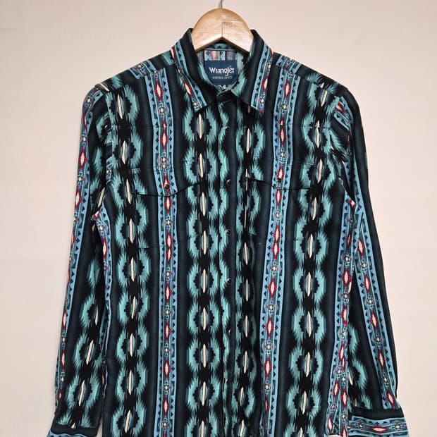 랭글러Wrangler 나바호 웨서튼 셔츠 XL사이즈 - S350