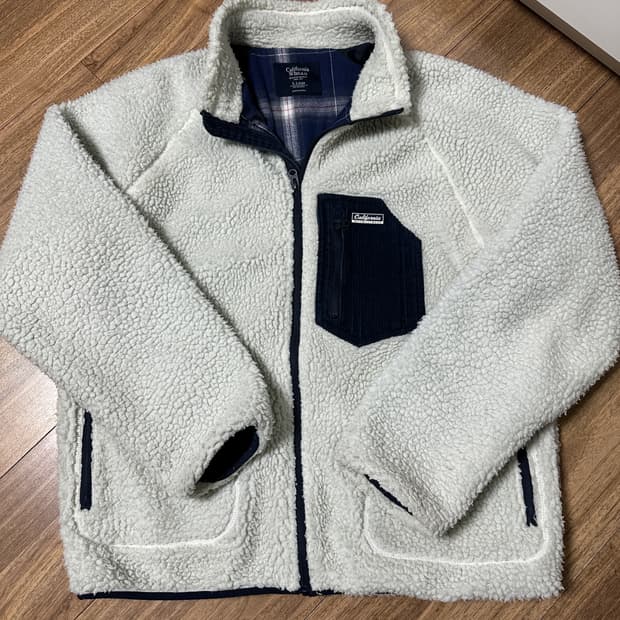 [XL] 후아유 테디 덤블 집업 양털 후리스