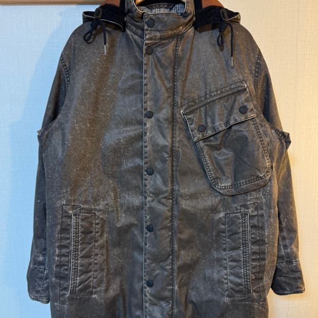 [L]Series 시리즈 옵스쿠라 카본코팅 야상 자켓