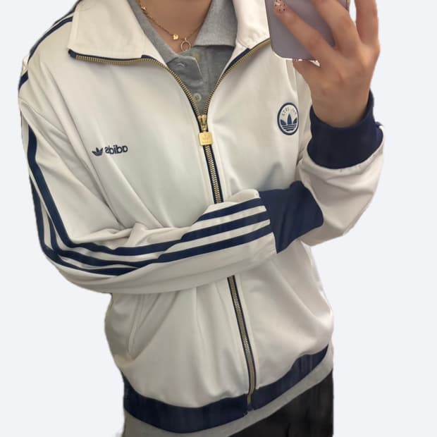 🤍아디다스 파이어버드 클라우드 화이트 트랙탑 져지🤍