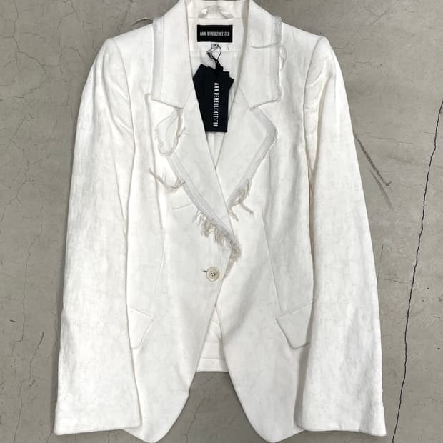 Ann demeulemeester SS17 Floral jacquard 