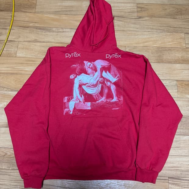 파이렉스 비전 pyrex vision 후드티 XL