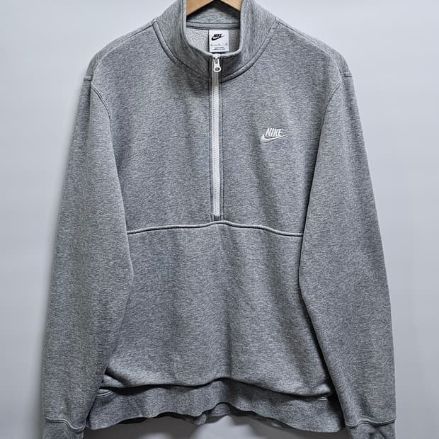 나이키 반집업 기모맨투맨 XL