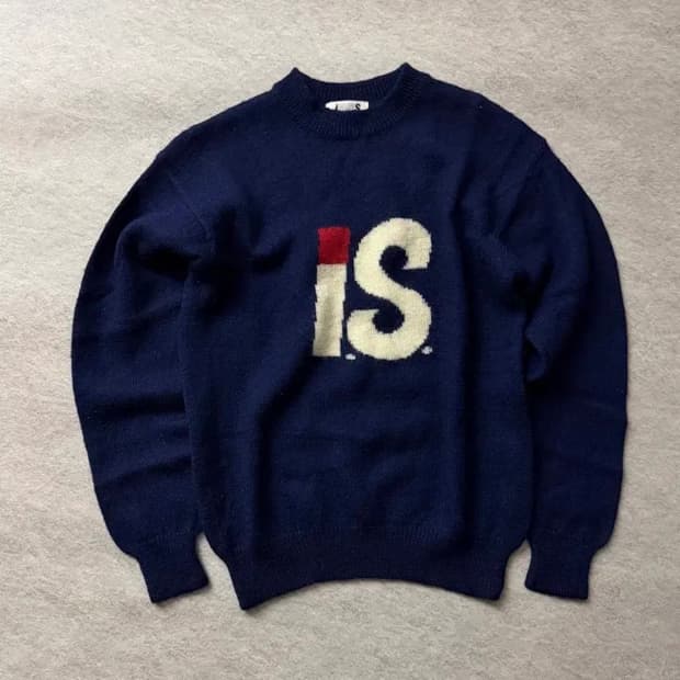 이세이미야케 90s 스포츠 니트