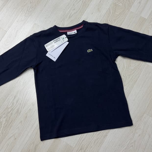 (택있음) LACOSTE 라코스테 키즈 롱슬리브 티셔츠 145