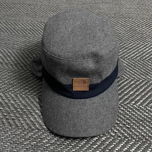 노스페이스 울 혼방 모직 이어플랩 볼캡o 5038