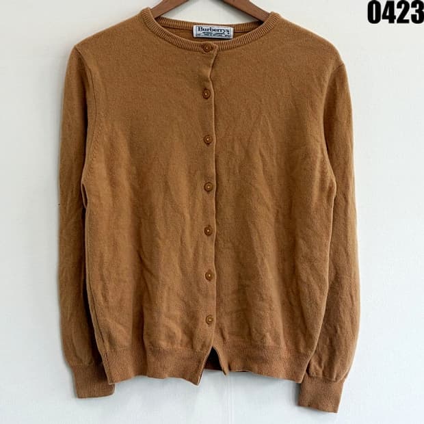 버버리 램스울 가디건 S 0423