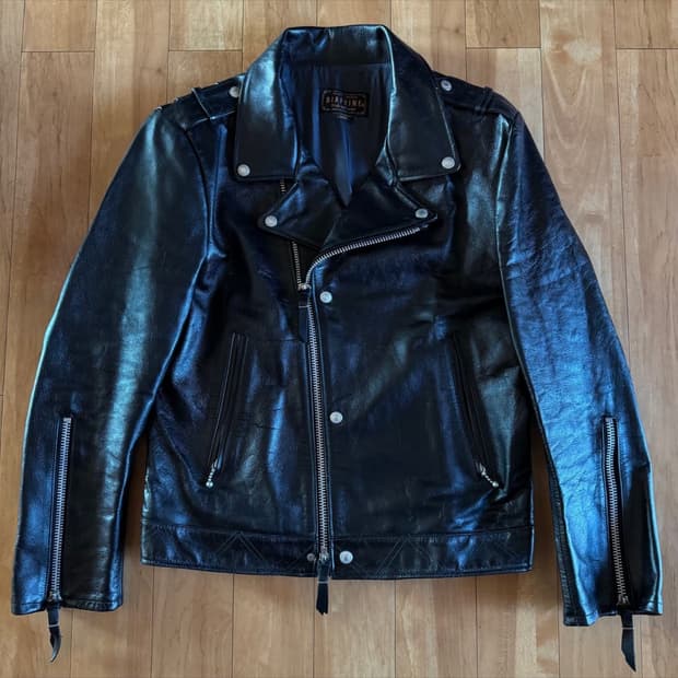 디아프바인 죠니 스티어하이드 라이더자켓 L