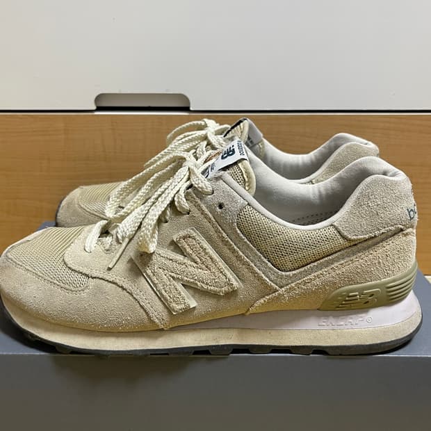 뉴발란스 정품 574 베이지 260