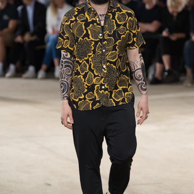 Junya Watanabe MAN 17SS Graphic Shirt