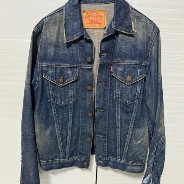 [95-100]리바이스 재팬 lvc데님 청자켓 70505-0217