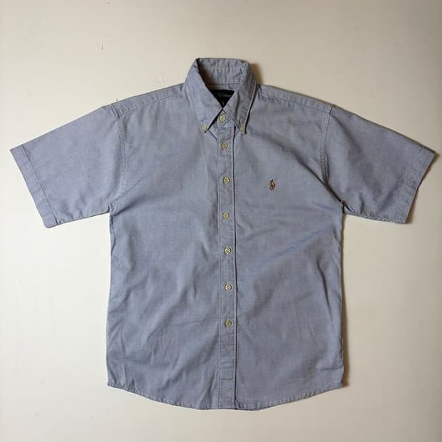 폴로 랄프로렌 버튼다운 옥스포드 반팔 셔츠 PN9562