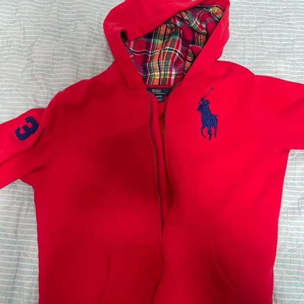 빅포니 후드집업 