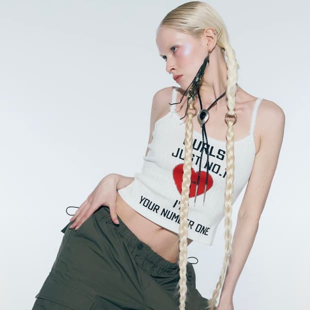GURLS JUST SLEEVELESS TOP WHITE