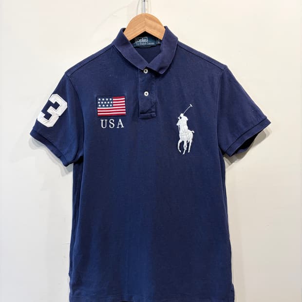 폴로 랄프로렌 USA 빅포니 카라 티셔츠