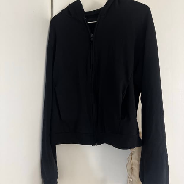 머듈 후드집업 블랙