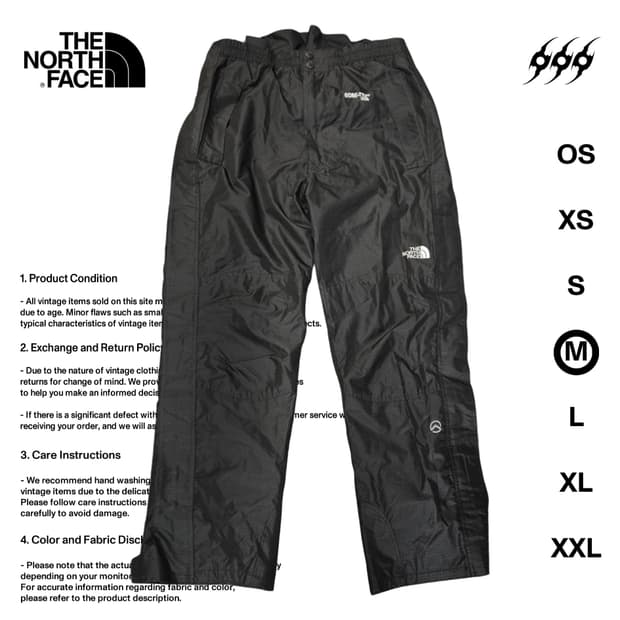 노스페이스 서밋시리즈 고어텍스 XCR M사이즈 스키 팬츠