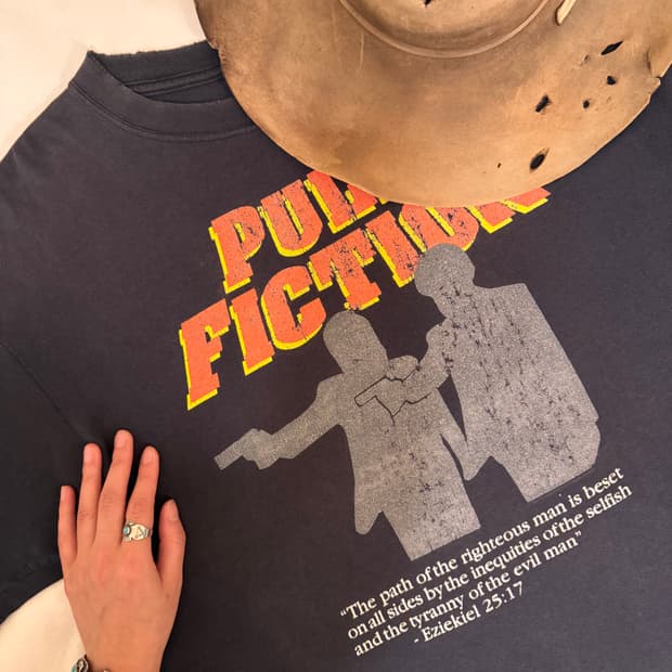 90‘s pulp fiction movie t-shirts 