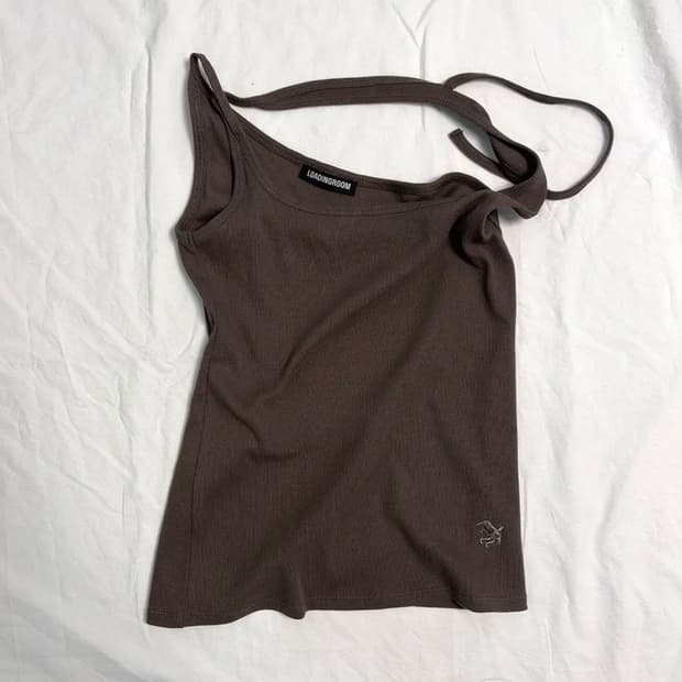 Devil halter tank (espresso)