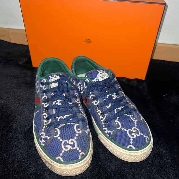 GUCCI Tennis 1977 Blue red 270