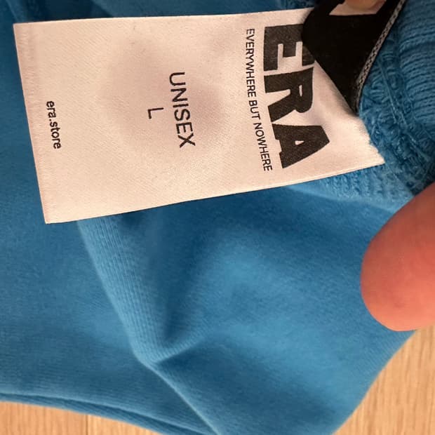 ERA 스웻팬츠 블루 L사이즈