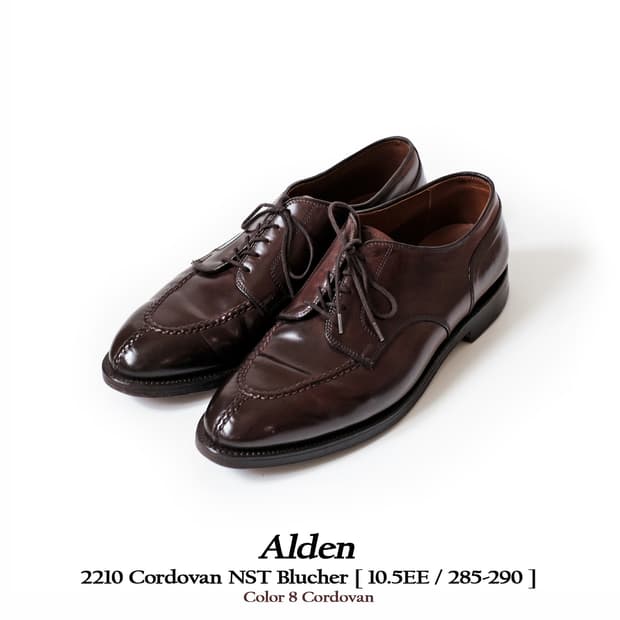 알든 2210 10.5EE NST 버건디 코도반 