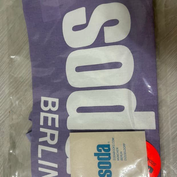 베를린 소다 책방 에코백