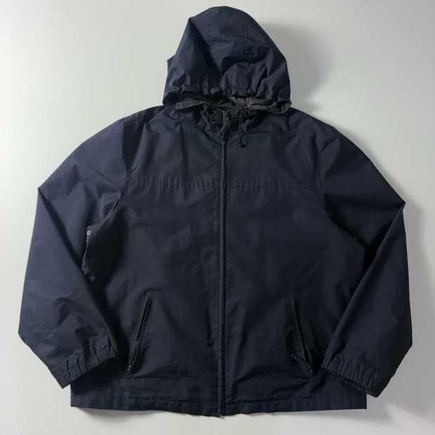 Gap  갭 폴리쉘 네이비 윈드브레이크 자켓 