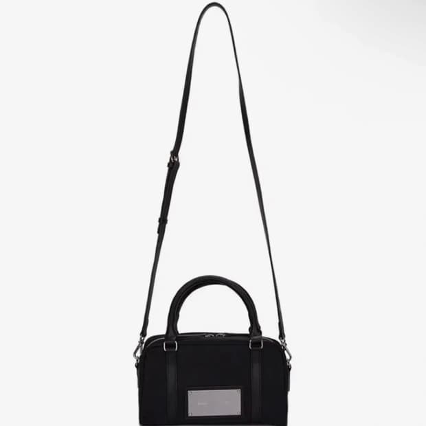 마뗑킴 베이비 스포티 토트백 블랙