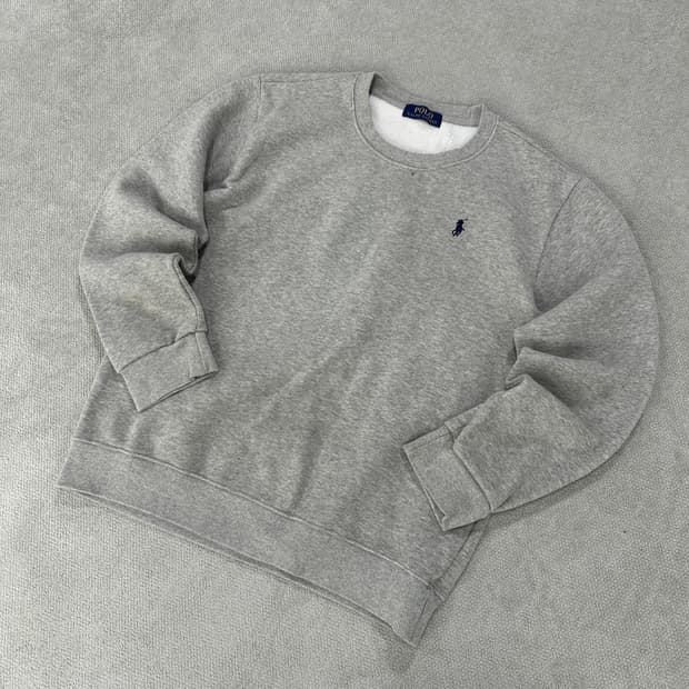 폴로 랄프로렌 맨투맨 그레이 m