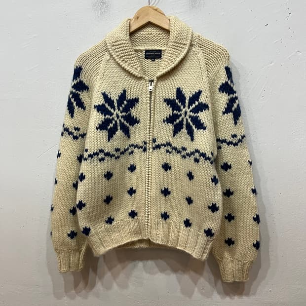 KEARNEY HOUSE 퓨어울 노르딕 코위찬 니트집업 우먼즈