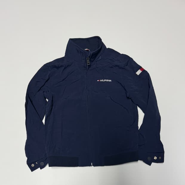 타미힐피거 키즈 바람막이 자켓 6-7 네이비