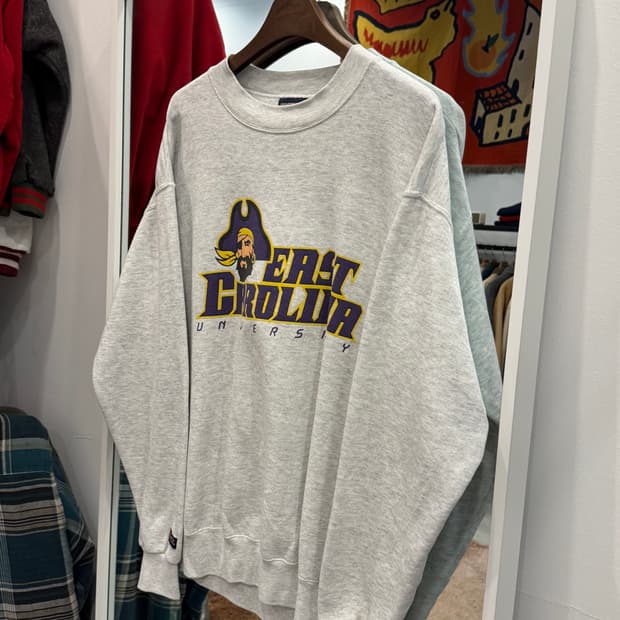 90s Jansport 잔스포츠 EAST CAROLINA 스웻셔츠