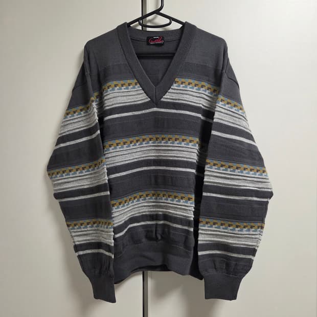 일본제 아놀드파마 울혼방 니트 L-XL(100-105)