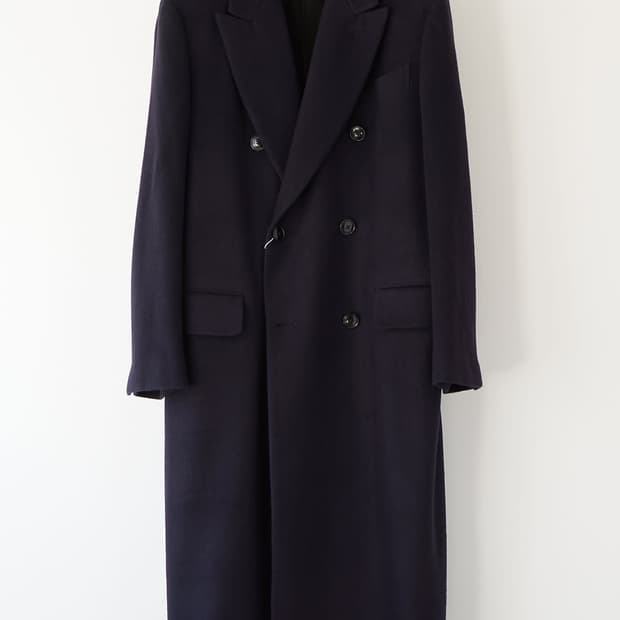 23aw comoli 코모리 캐시미어 더블 체스터 코트 3