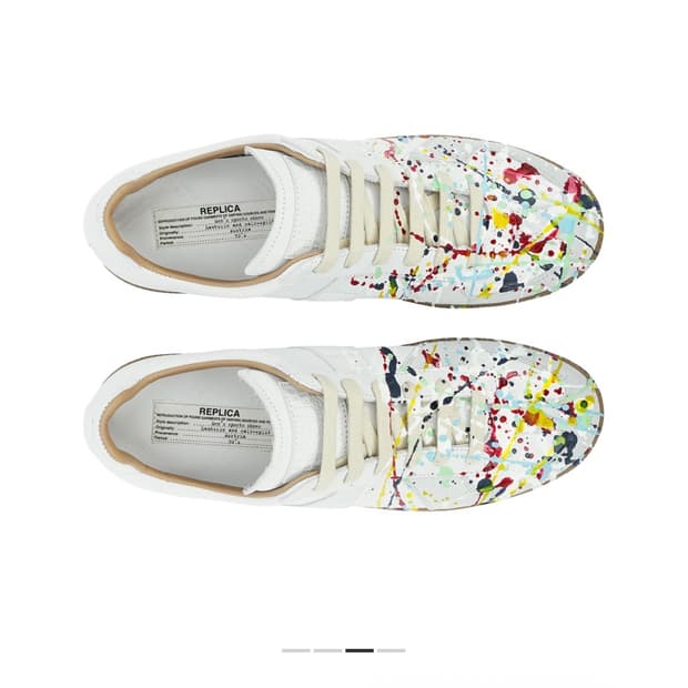 메종 마르지엘라 독일군 페인팅 슈즈