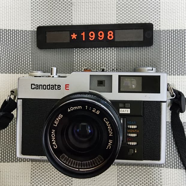 캐논 캐노데이트 E 필름카메라