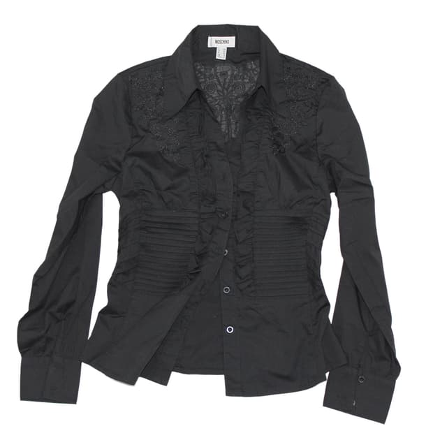 MOSCHINO 모스키노 이탈리 프릴 셔츠