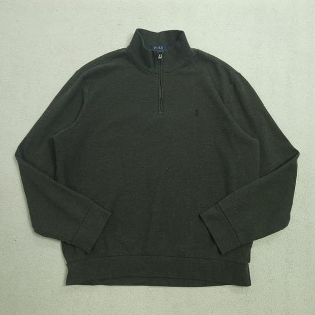 폴로 랄프 로렌 신형 반집업 니트