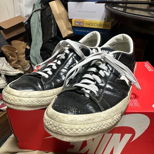 컨버스 원스타 로우 블랙