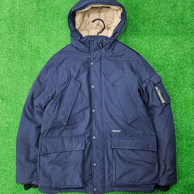 커버낫 남성 덕다운패딩 M 네이비