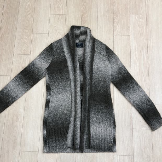 빈티지 스투시 숄카라 니트 가디건