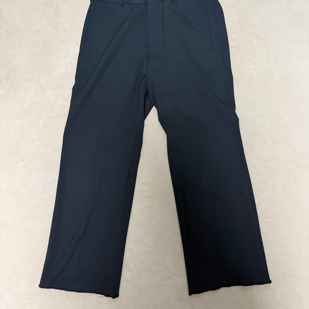 프라다 차콜 트라우저 48