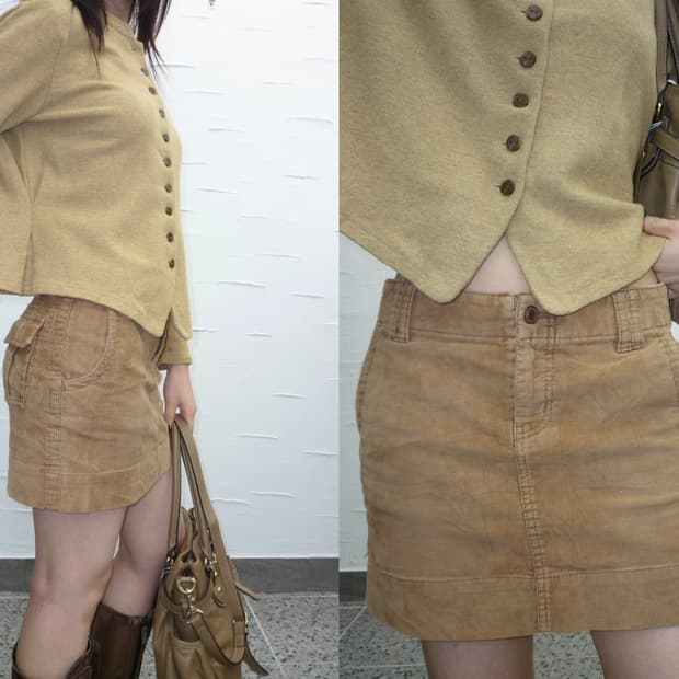 felted texture mustard jacket
