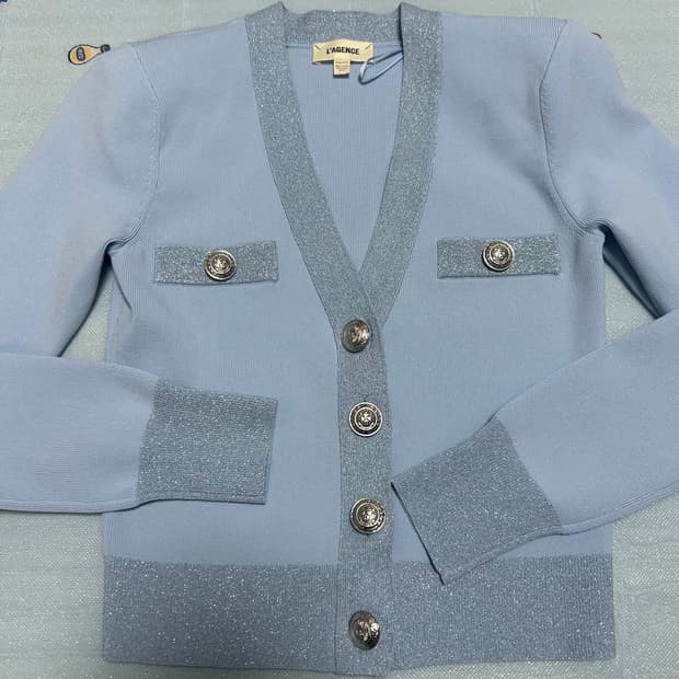 L'AGENCE(라장스) TAYA 크롭 가디건 -미착용새상품,택포함-