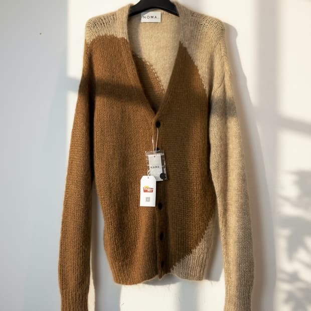 노마 그라디언드 모헤어 가디건