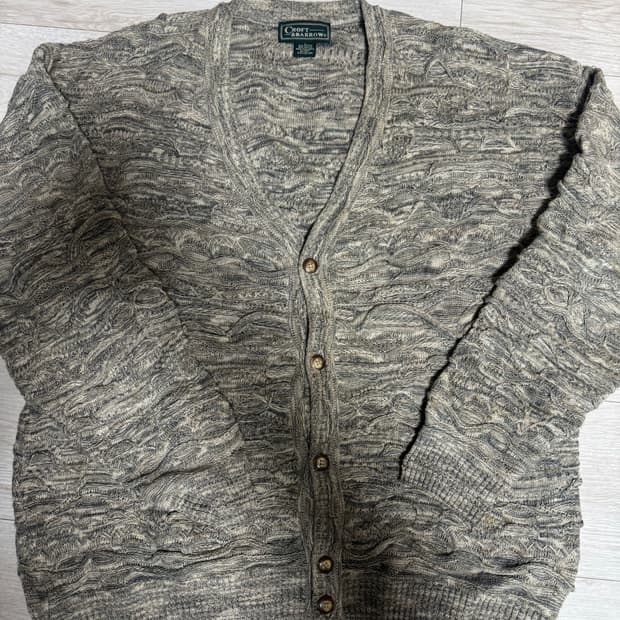 Croft&Barrow빈티지 케이블니트 가디건