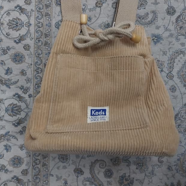 케즈 코듀로이 버킷백 / 숄더백