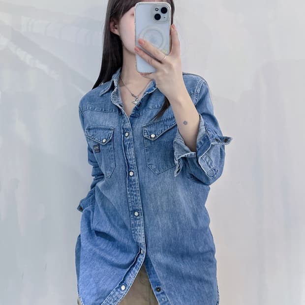 폴로 데님앤서플라이 웨스턴 데님 셔츠